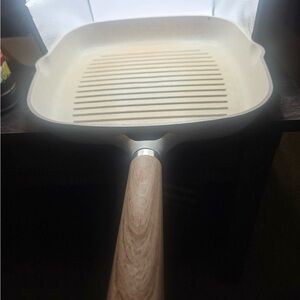 Masterclass Premium Cookware Nonstick Grill Pan 11" Beige Speckle